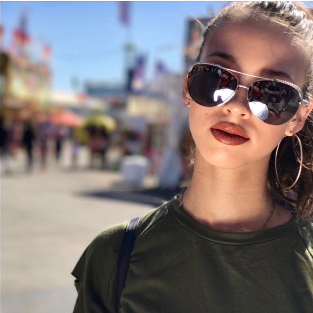 Matte Red or Antique Silver ❤️ Fly Calibers Shades - Picture 4 of 14